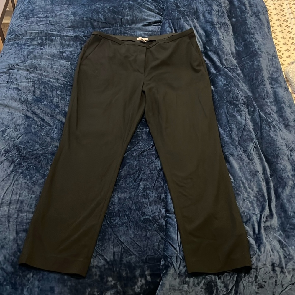 H&M Black straightleg trousers